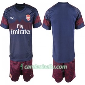 Camisolas de Futebol Arsenal FC Criança Equipamento Alternativa 2018/19 Manga Curta